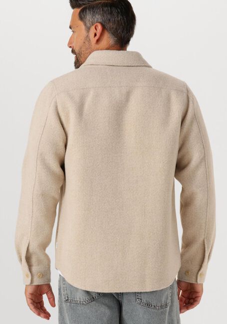 Beige LES DEUX Overshirts LENNON BOUCLE OVERSHIRT - large
