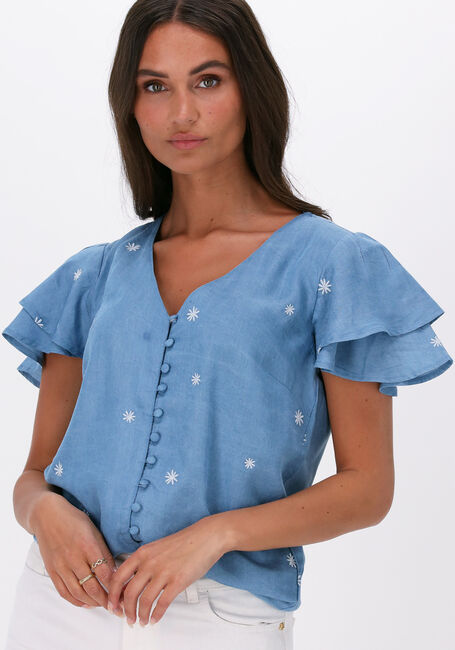 Blaue FABIENNE CHAPOT Blusen LEA SUMMER TOP - large