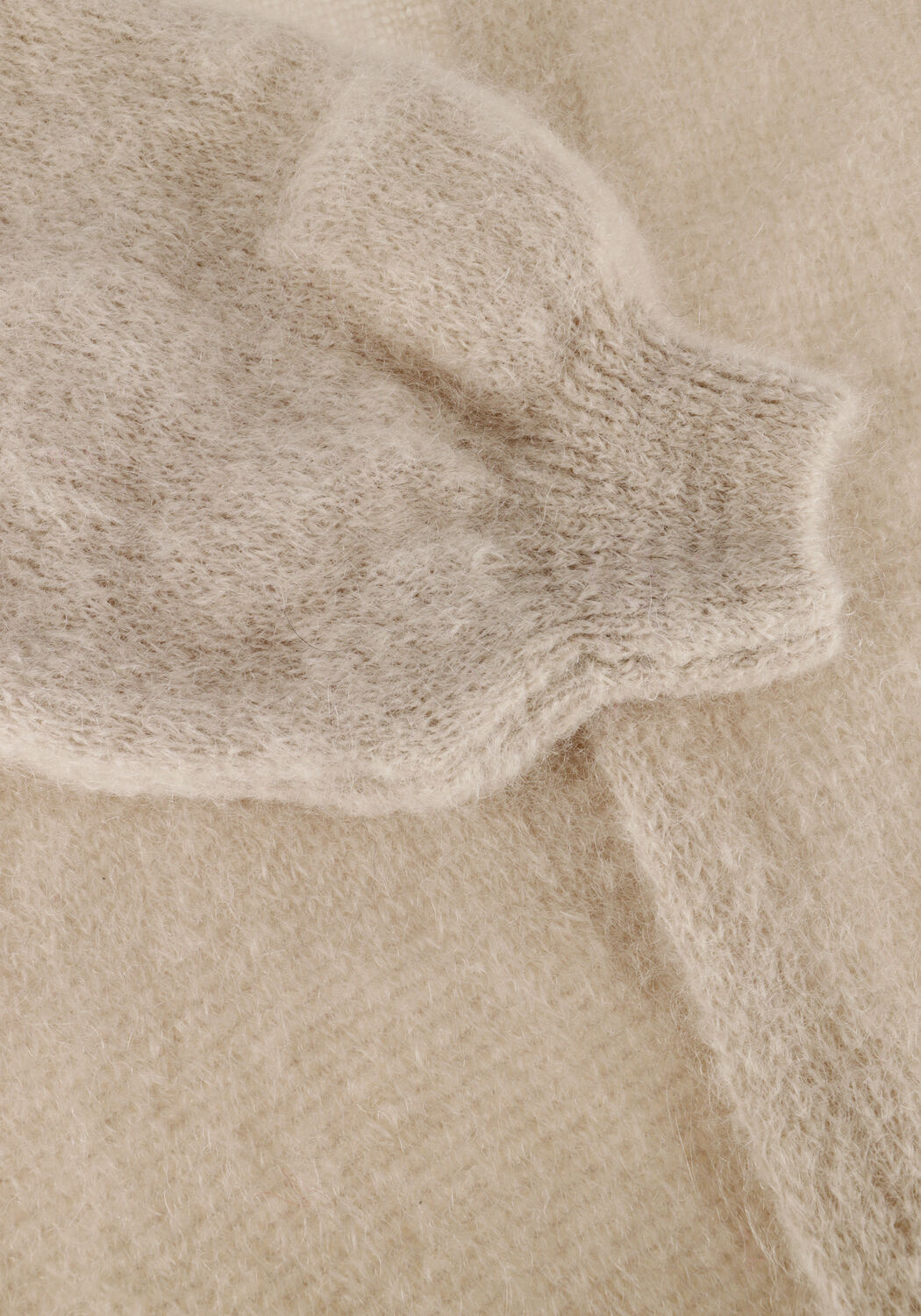 Beige AMERICAN DREAMS Strickjacke LEE MIDI CARDIGAN - large