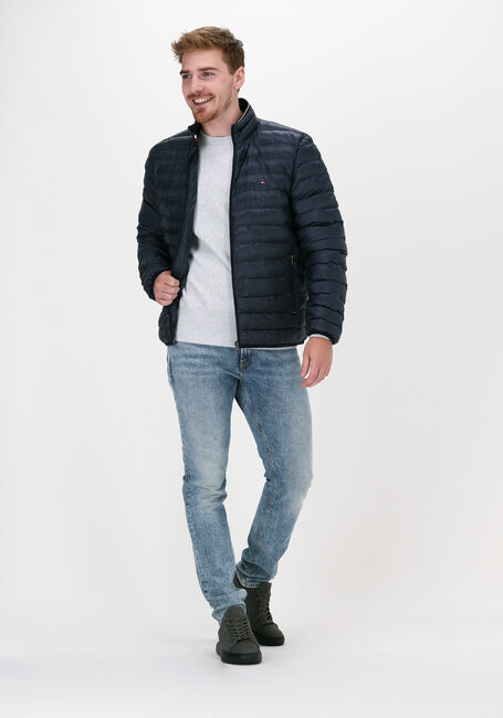 Blaue TOMMY HILFIGER Wattierte Jack CORE PACKABLE CIRCULAR JACKET - large