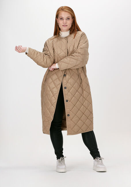 Sand CO'COUTURE Wattierte Jack MANDALINA QUILT COAT - large