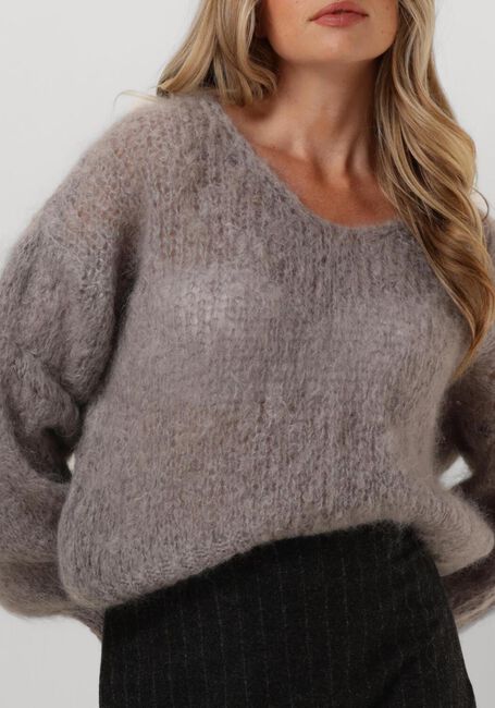 Graue AMERICAN DREAMS Pullover MILANA LS MOHAIR KNIT - large