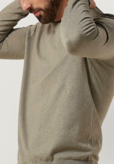 Grüne SELECTED HOMME Pullover SLHBERG CREW NECK NOOS - large
