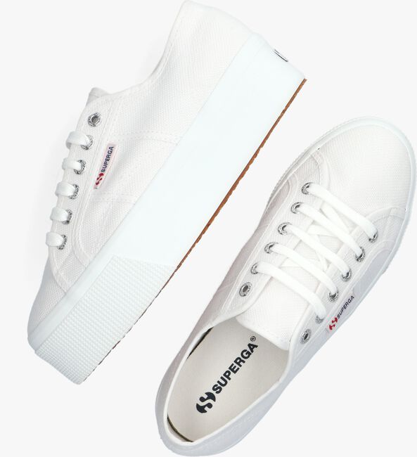 Weiße SUPERGA Sneaker low 2790 COTW LINE UP AND DOWN - large