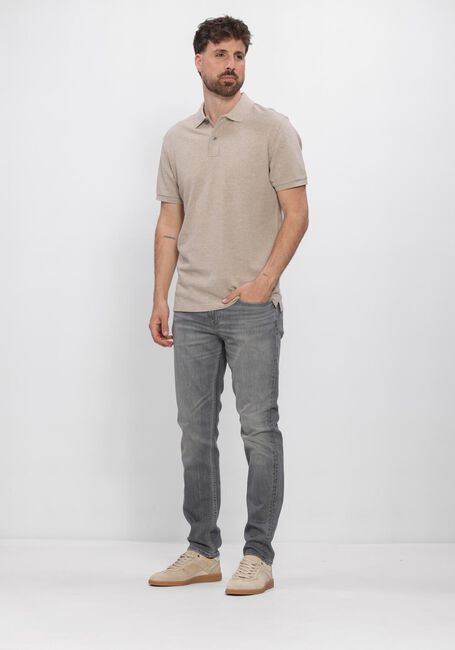 Beige PROFUOMO Polo-Shirt POLO SS BASIS PIQUE - large