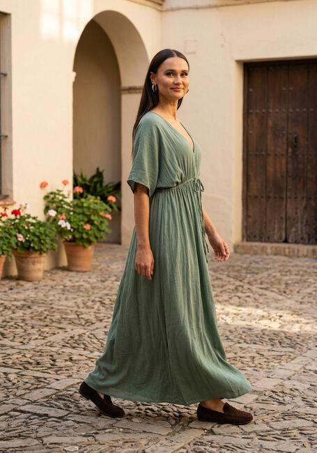 Gr&uuml;ne BY-BAR Maxikleid LONG DRESS - large