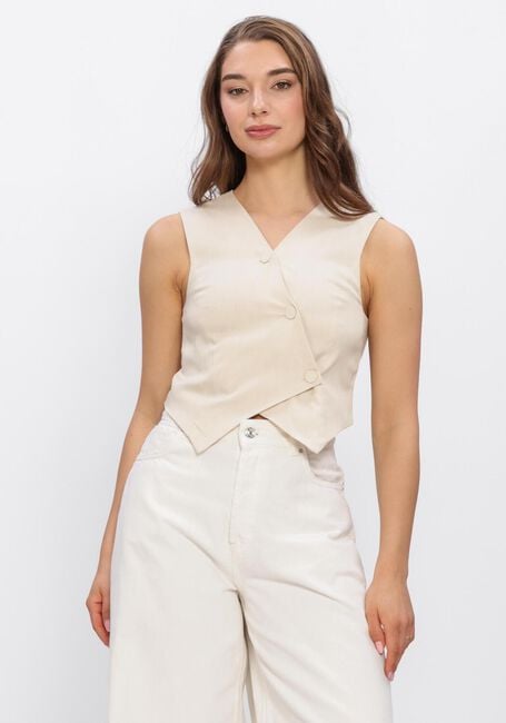 Braune Y.A.S. Blazers YASFRIDA WAISTCOAT - large