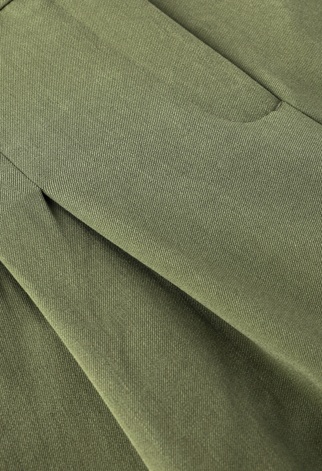 Khaki MSCH COPENHAGEN Weite Hose MSCHHENRIKA HW PANTS - large