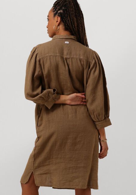 Braune PENN & INK Midikleid DRESS - large