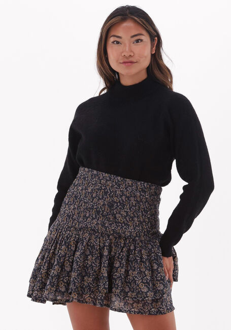 Schwarze SELECTED FEMME Pullover LULU LS KNIT HIGH NECK B - large
