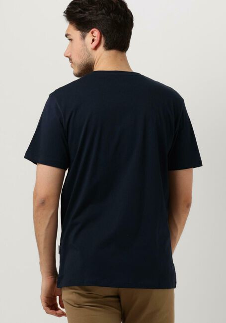 Dunkelblau SELECTED HOMME T-shirt SLHASPEN SS O-NECK TEE NOOS - large