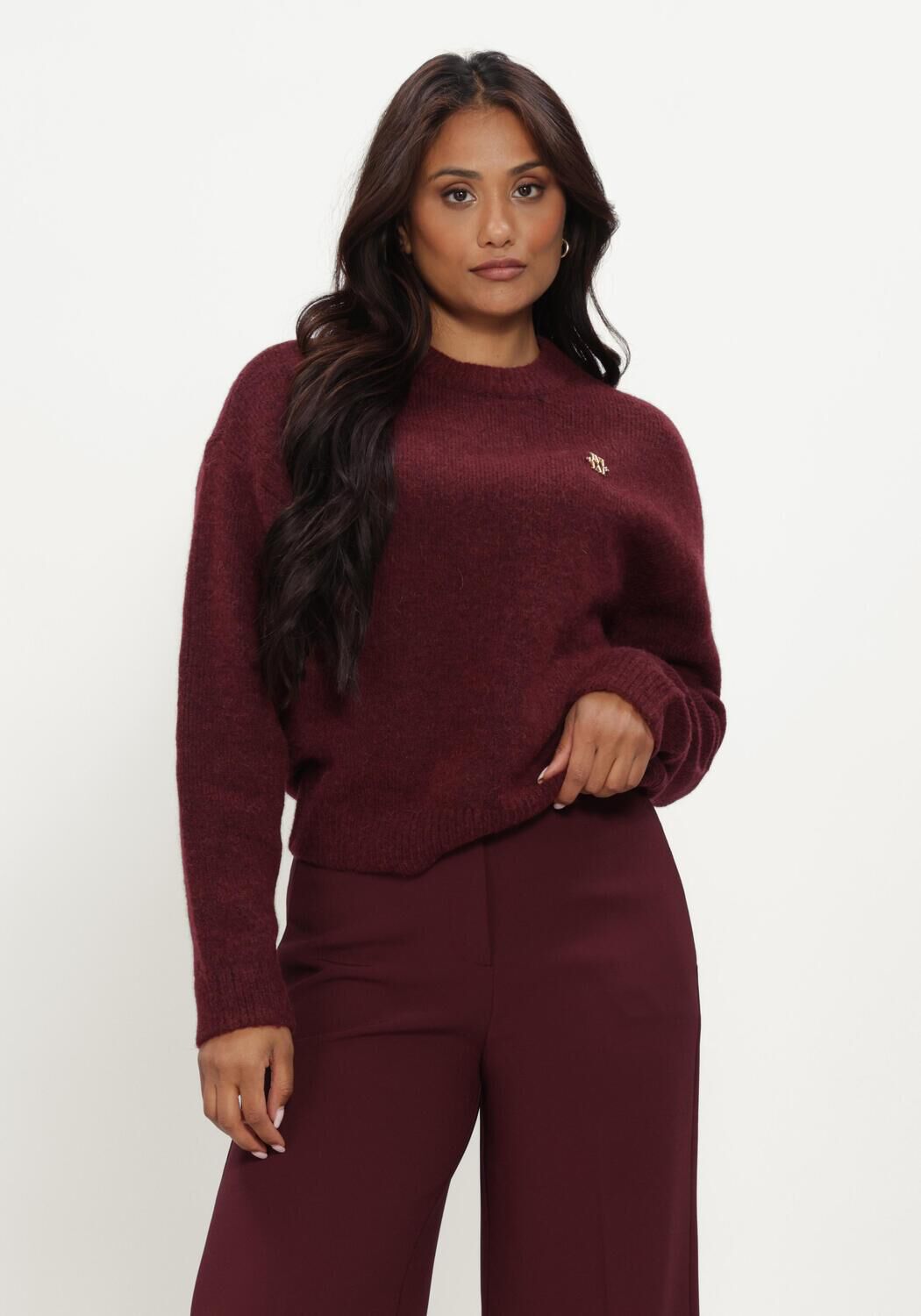 Bordeaux JOSH V Pullover IZE SWEATER - large