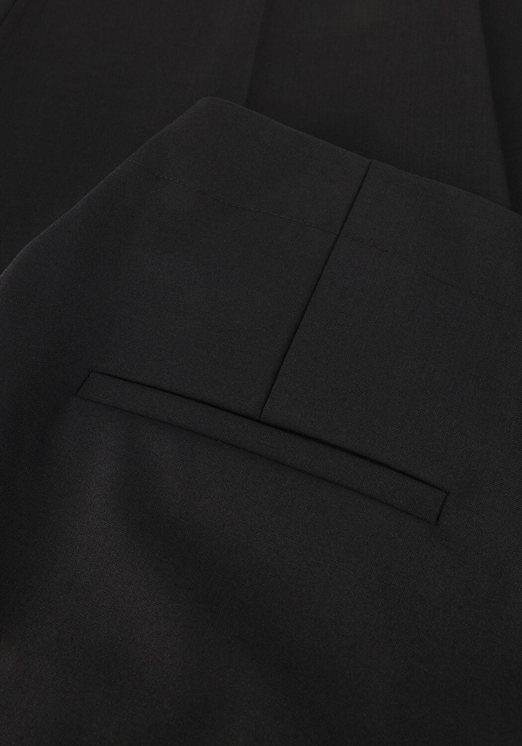 Schwarze SELECTED WOMEN Hose SLFELOISE HW BARREL PANT - large