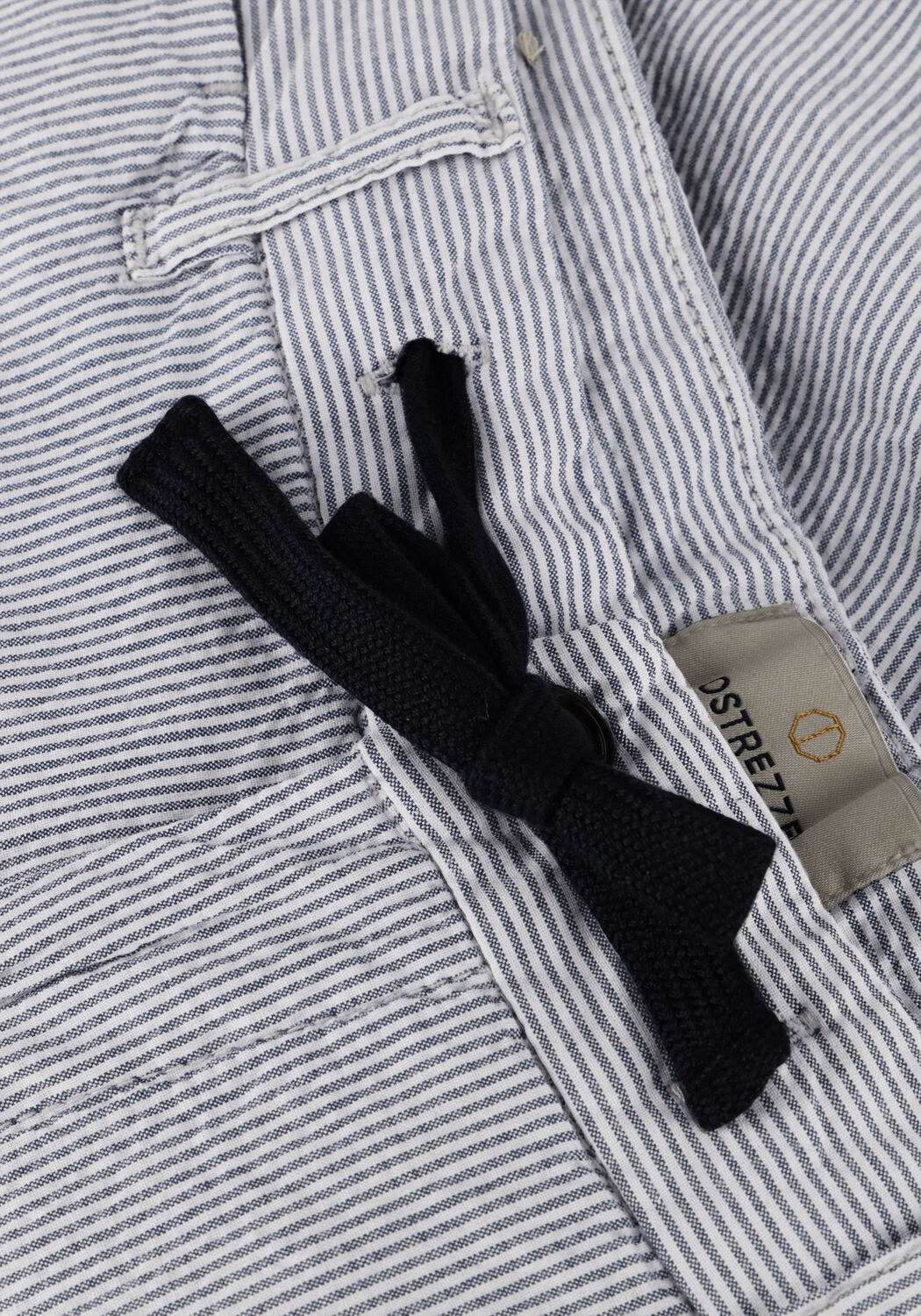 Blaue DSTREZZED Kurze Hose LANCASTER STRIPE SHORTS - large