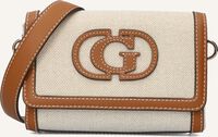 Beige GUESS Umhängetasche SABINA FLAP SHOULDER BAG - medium