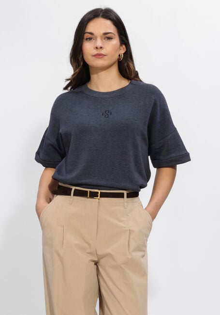 Blaue SUMMUM Tops & T-shirts TOP SHORT SLEEVE SWEAT - large