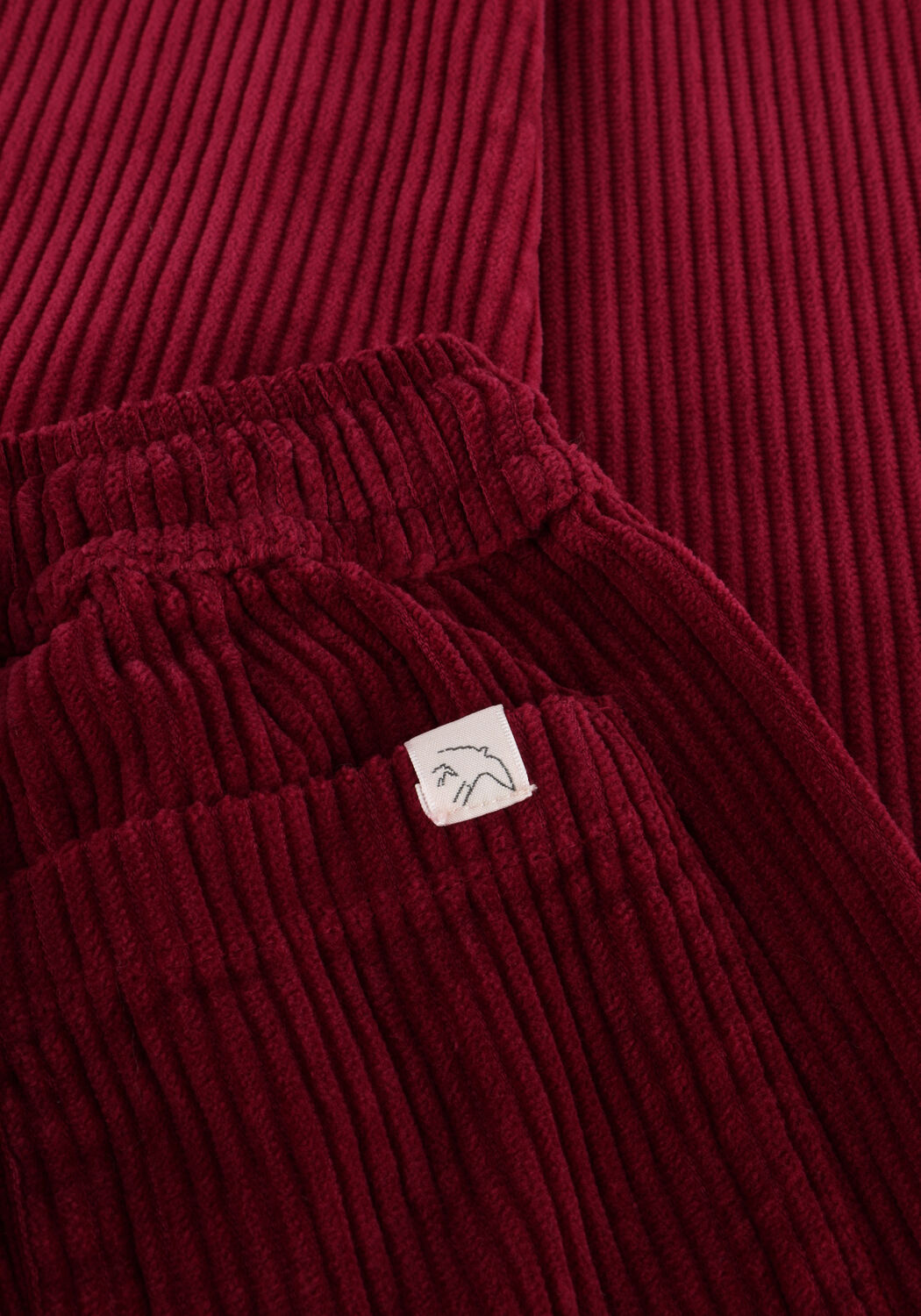 Bordeaux JENEST Weite Hose COMFY PANTS - large