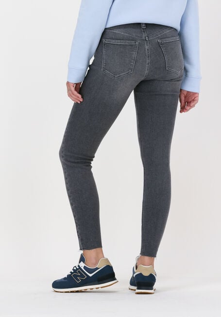 Graue CALVIN KLEIN Skinny jeans HIGH RISE SUPER SKINNY ANKLE - large