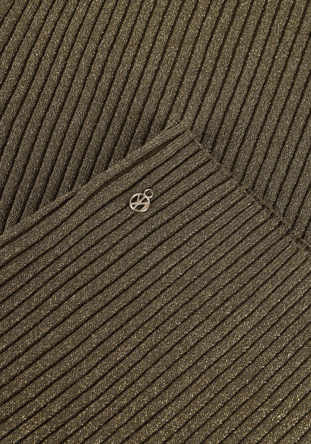 Gr&uuml;ne NUKUS Pullover MULLBERRY PULLOVER LUREX - large