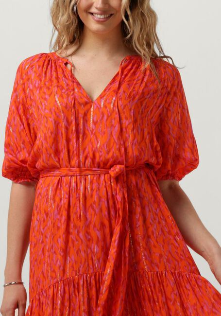 Orangene JANICE Maxikleid JULIAN - large