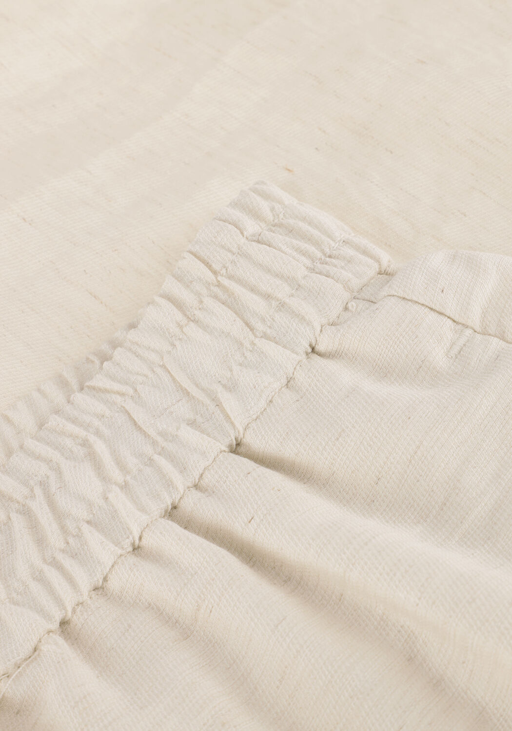 Ecru MSCH COPENHAGEN Kurze Hose MSCHDISA HW SHORTS - large