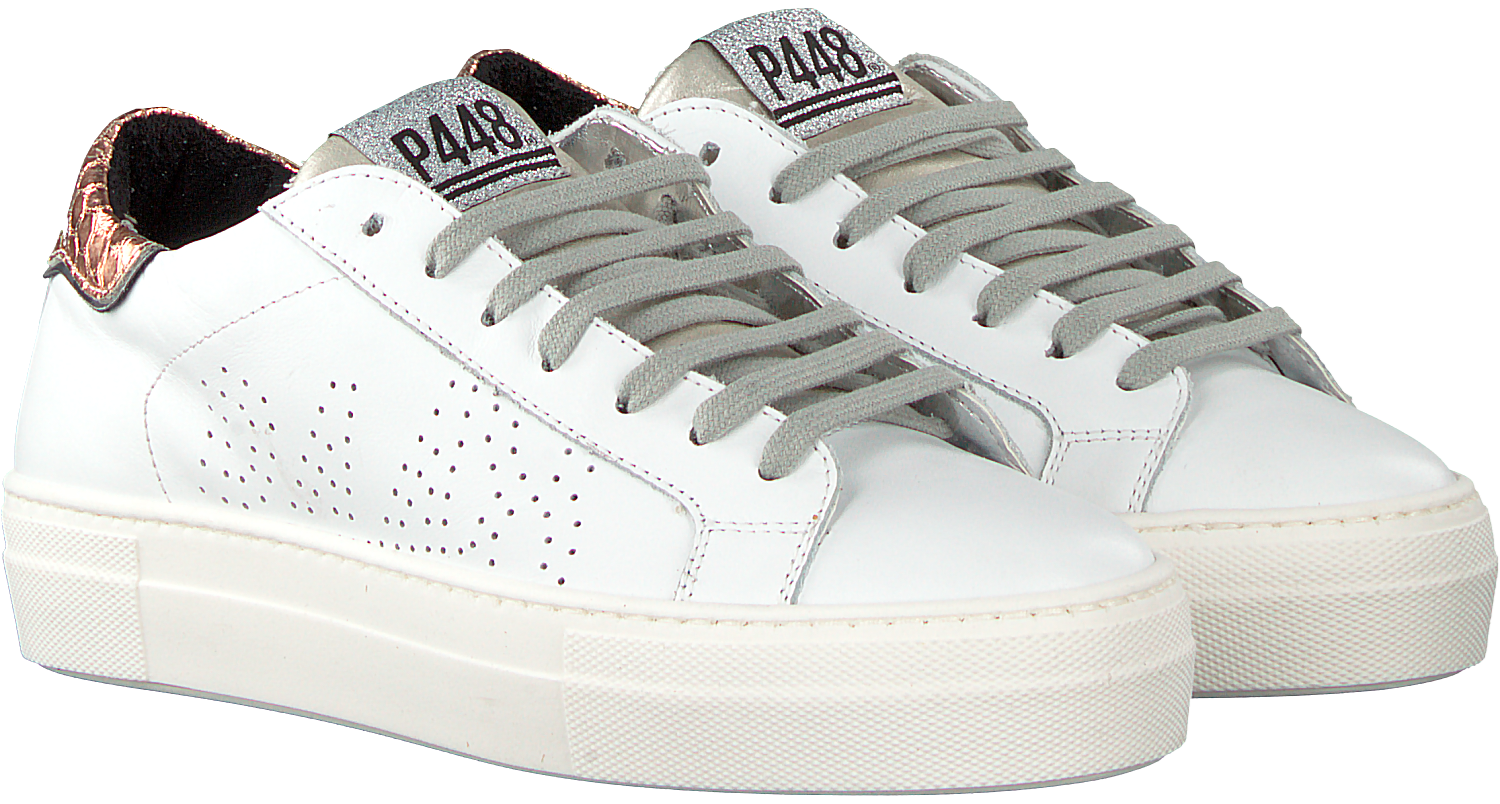 P448 Sneaker Damen - P448 , Damen Sneaker Weiß Bianco, Weiß - Bianco - Größe ... _ Hip, hipper, sneaker für damen ☺ rein in die neusten damenmodelle und style dich lässig wie nie | erobere die straßen mit deinem neuen lieblingssneaker