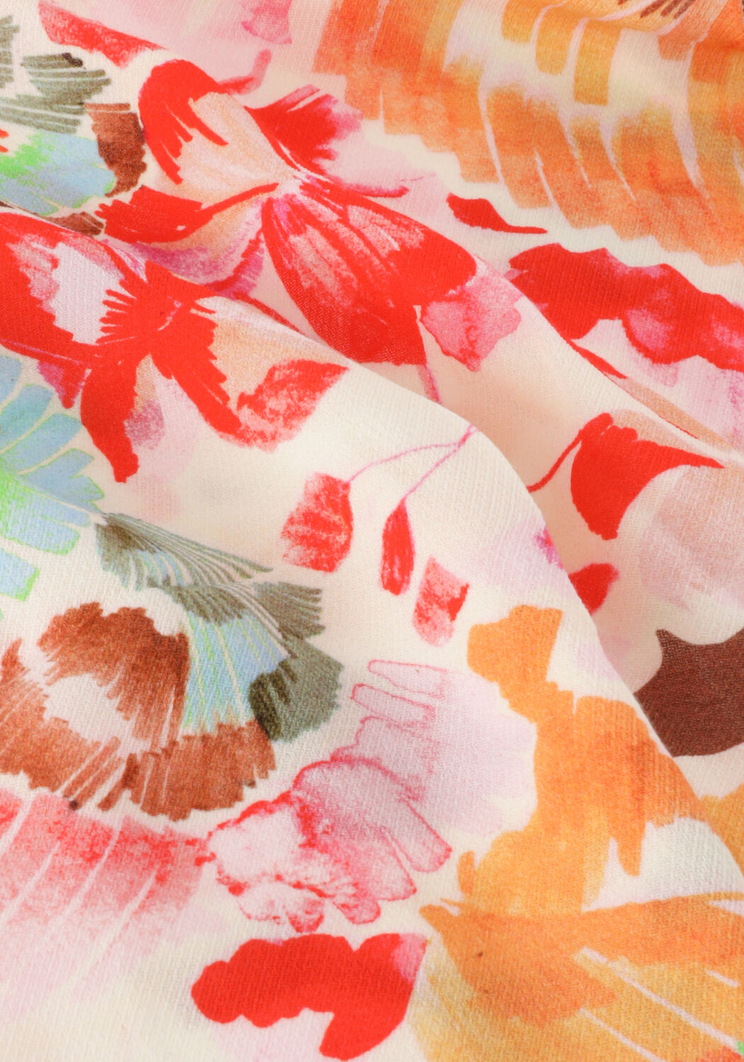 Mehrfarbige/Bunte MOS MOSH Maxikleid LISS BOTANICO DRESS - large