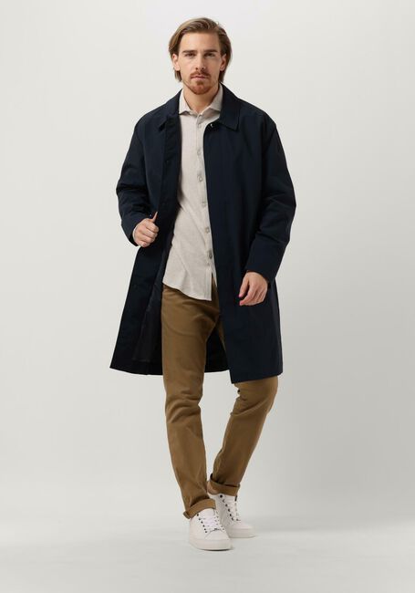 Weiße DSTREZZED Casual-Oberhemd KIRK SHIRT MELANGE PIQUE - large
