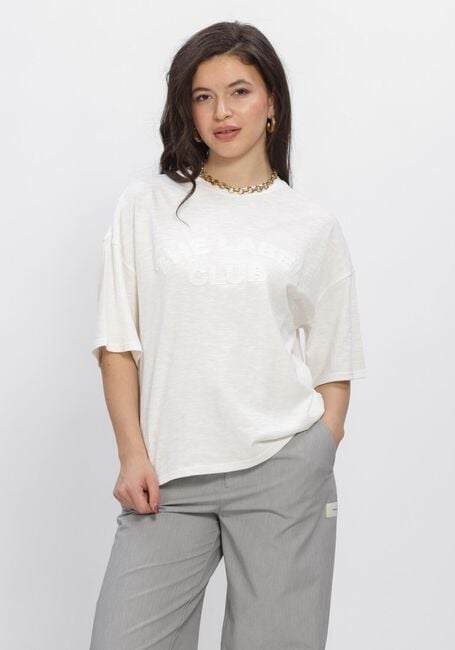 Wei&szlig;e ALIX THE LABEL Tops & T-shirts KNITTED SLUB T SHIRT - large