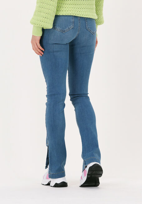 Blaue NA-KD Skinny jeans SIDE SLIT SKINNY JEANS - large
