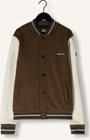 Braune INDIAN BLUE JEANS Strickjacke BOMBER JACKET INDIAN Braune INDIAN BLUE JEANS Strickjacke BOMBER JACKET INDIAN - medium