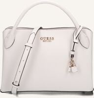 Weiße GUESS Handtasche FEDANA ELITE SATCHEL - medium