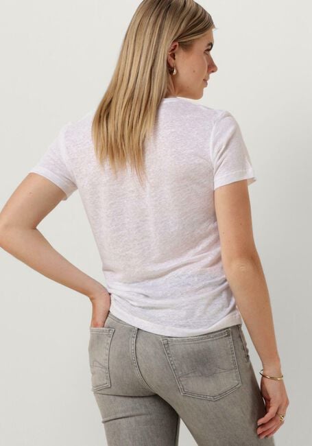 Weiße SECOND FEMALE T-shirt PEONY O NECK TEE - large