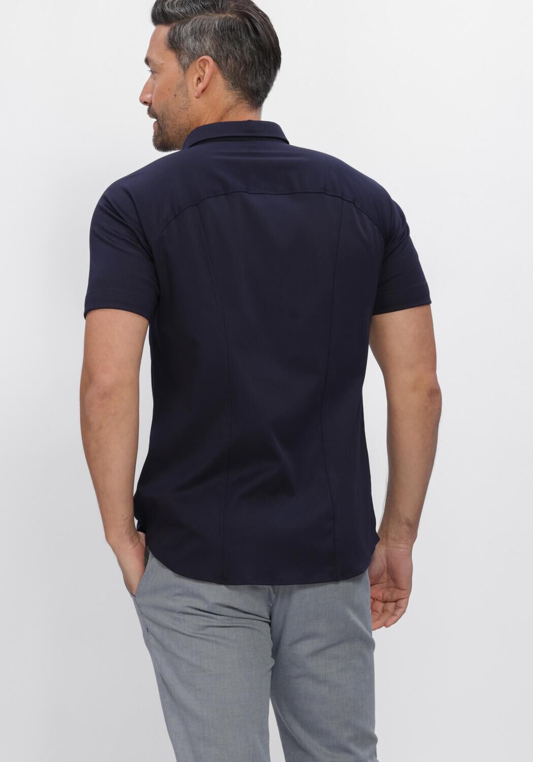 Dunkelblau DESOTO Casual-Oberhemd MODERN BD 1/2 - large