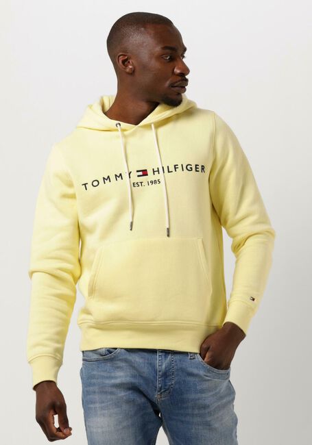 Gelbe TOMMY HILFIGER Sweatshirt TOMMY LOGO HOODIE - large