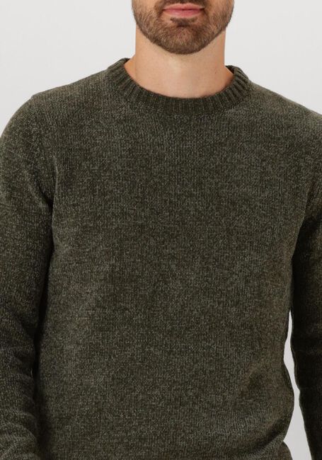 Olive ANERKJENDT Pullover AKSUNE CHENILLE KNIT - large
