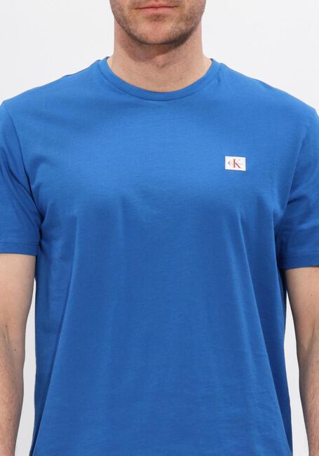Blaue CALVIN KLEIN T-shirt SS BADGE 30S JERSEY CLASSIC TEE - large