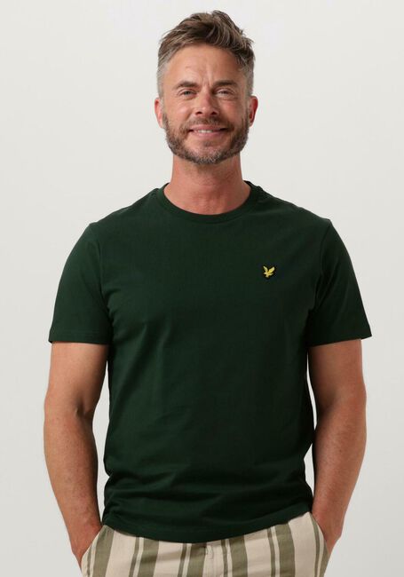Grüne LYLE & SCOTT T-shirt PLAIN T-SHIRT - large