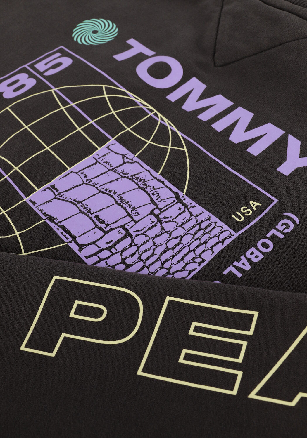 Graue TOMMY JEANS Rollkragenpullover TJW BXY UNITEES3 TURTLE NECK - large