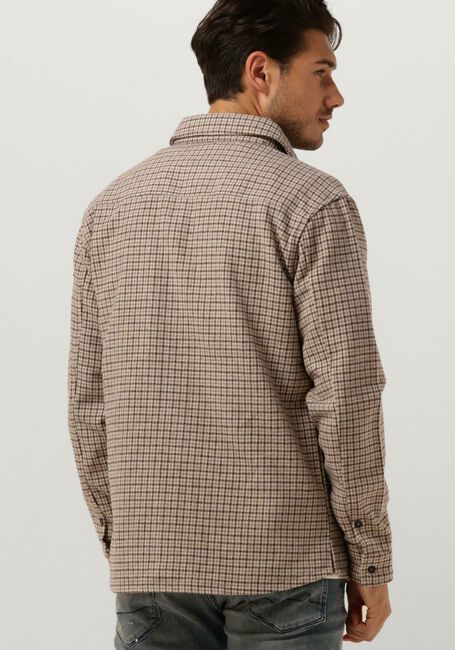 Braune PUREWHITE Overshirt HERITAGE PATTERN OVERSHIRT WITH TWO CHEST POCKETS - large