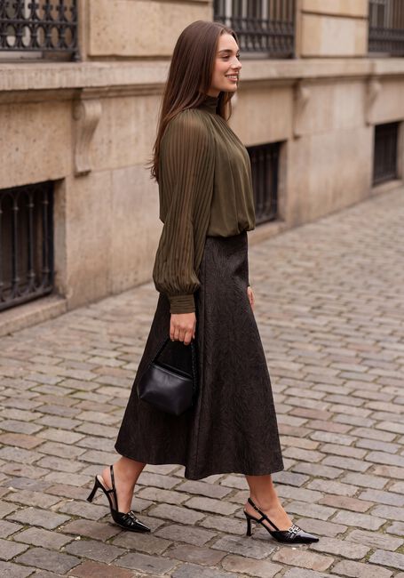 Gr&uuml;ne Y.A.S. Midirock YASLEROC HW ANKLE SKIRT - large