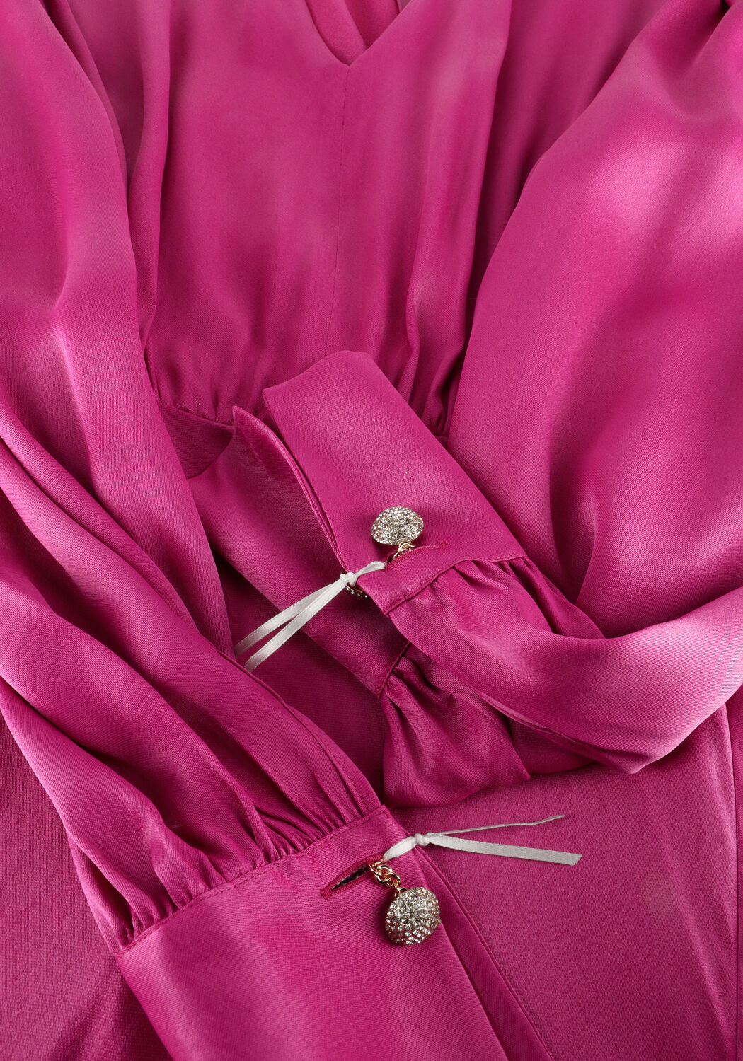 Fuchsie TWINSET MILANO Maxikleid 261TP2761 - large