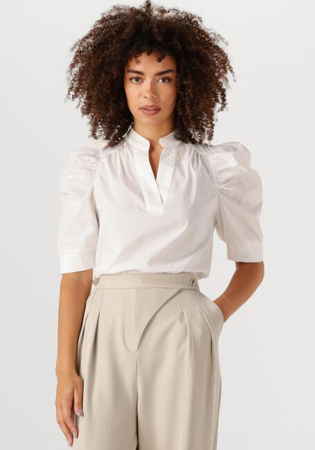 Weiße NEO NOIR Blusen ROELLA POPLIN BLOUSE - large