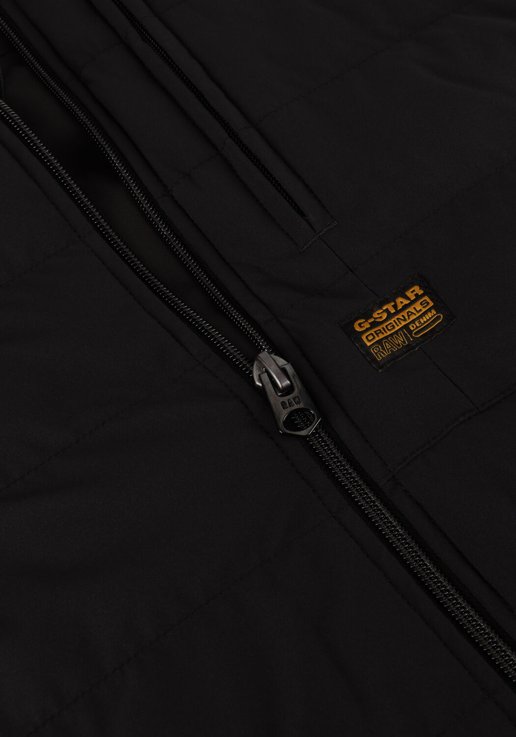 Schwarze G-STAR RAW Jack FOUNDATION LINER JKT - large