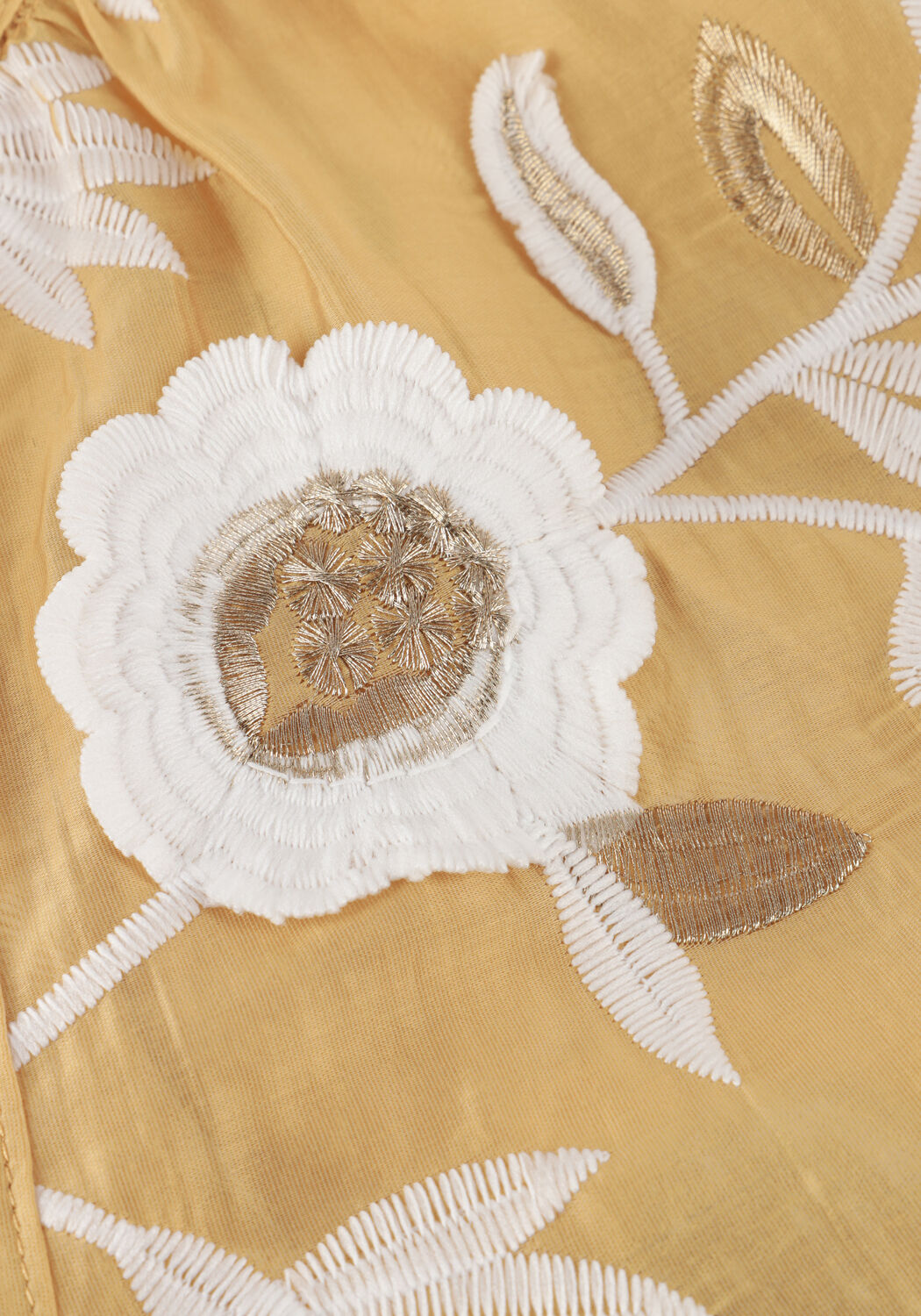 Goldfarbene AAIKO Blusen ALANZA 3D TEN 518 - large