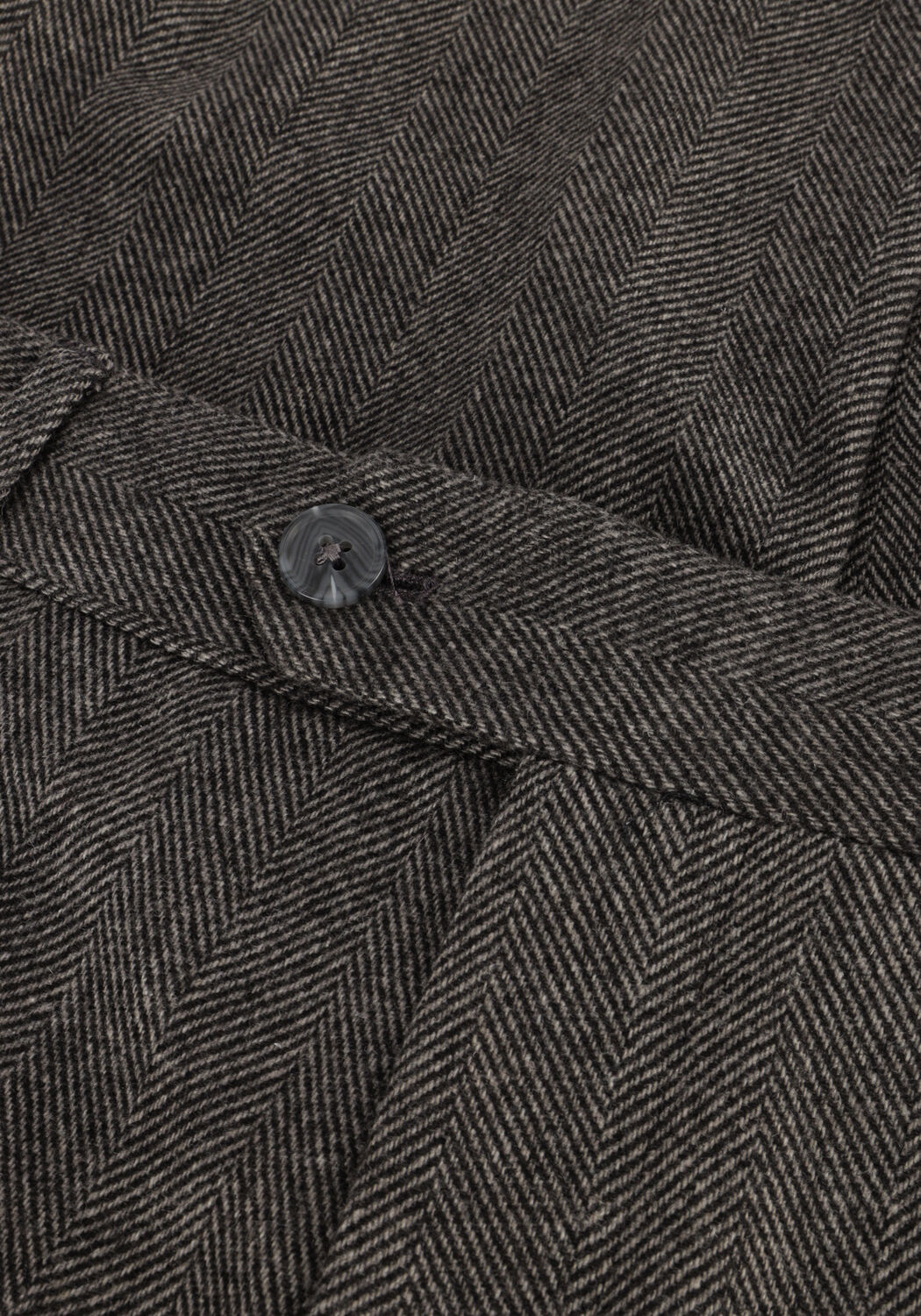 Graue SELECTED MEN Hose SLHSLIM-REED WOOL TRS - large