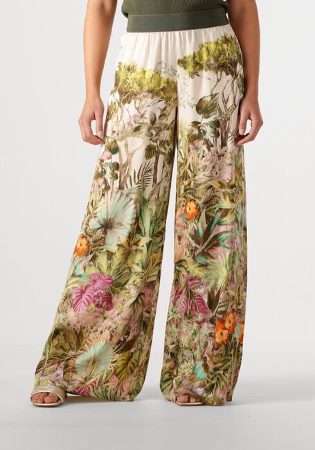 Mehrfarbige/Bunte CAROLINE BISS Weite Hose 1562 - large