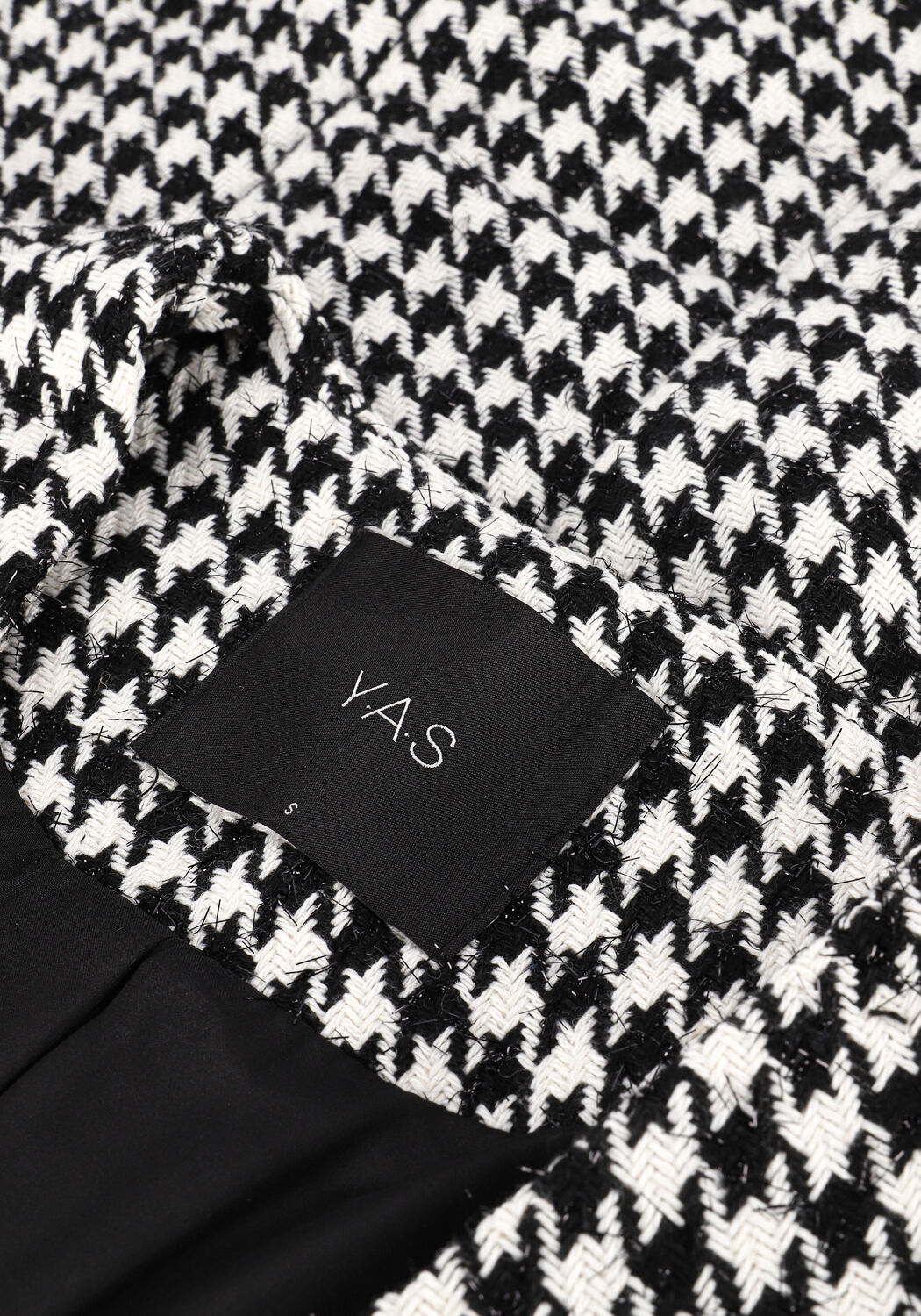 Schwarze Y.A.S. Minikleid YASJULIETTE SL WOOL DRESS - large