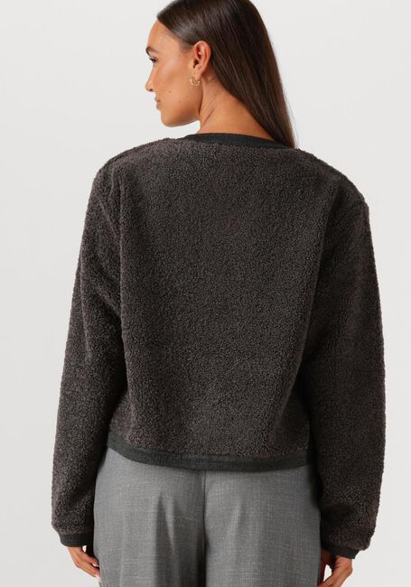Dunkelgrau NEO NOIR Pullover LIMO FLUFFY KNIT CARDIGAN - large