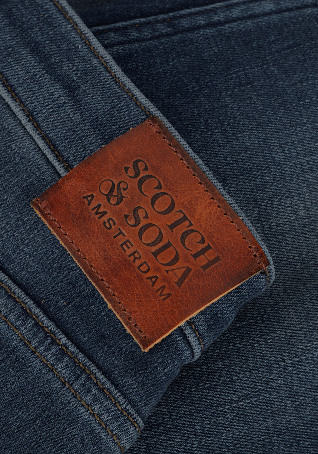 Blaue SCOTCH & SODA Skinny jeans HAUT SKINNY JEANS - SOLAR BLUE - large